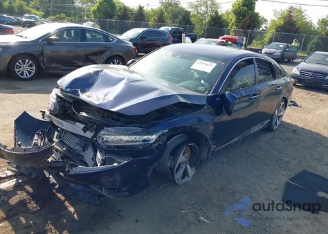 2018 Honda Accord Touring из США, поврежденный, VIN 1HGCV1F90JA134479